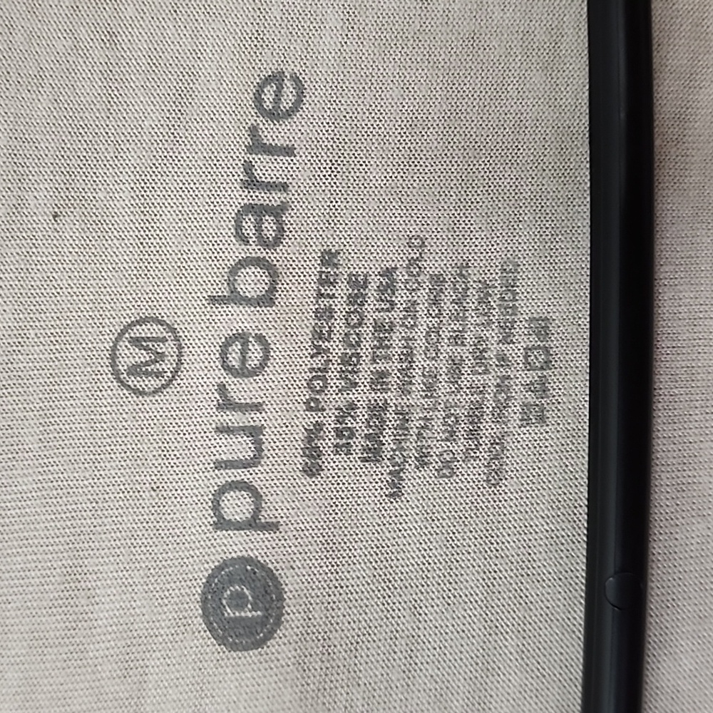 Pure Barre Light Tan Top - Picture 2 of 3